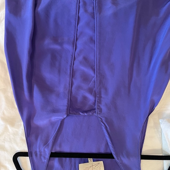 Rory Beca purple silk cami size L - Picture 2 of 2